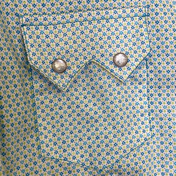 Wrangler Snap -Front Western Shirt Women's Large - Picture 5 of 13